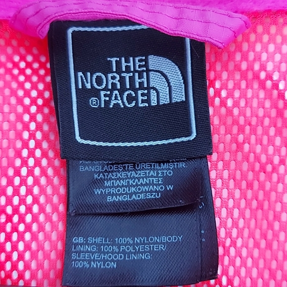 The North Face hyvent girls hooded jacket - Picture 4 of 6